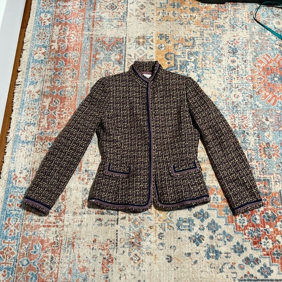 Tahari tweed blazer - Picture 8 of 11